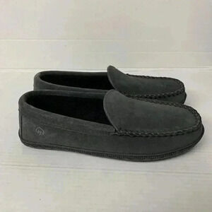 L Wolverine Suede Mic, Charcoal Slipper-US 11 Mens